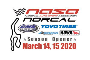 NASA NorCal March 14-15 2020 Sonoma Raceway